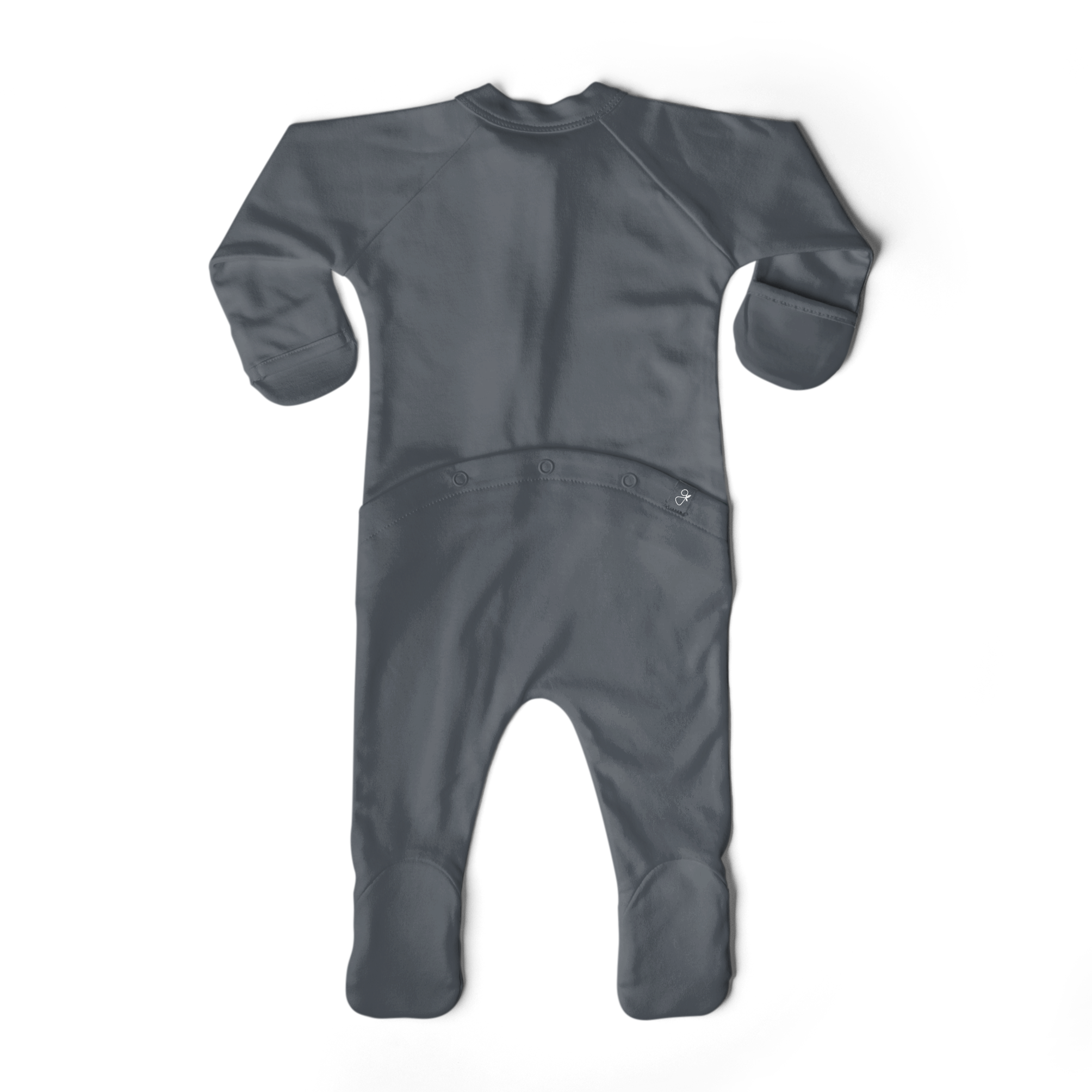 Goumi Kids MIDNIGHT Grow With You Baby Footie Snug Fit – bamboo viscose organic cotton blend – lifestyle