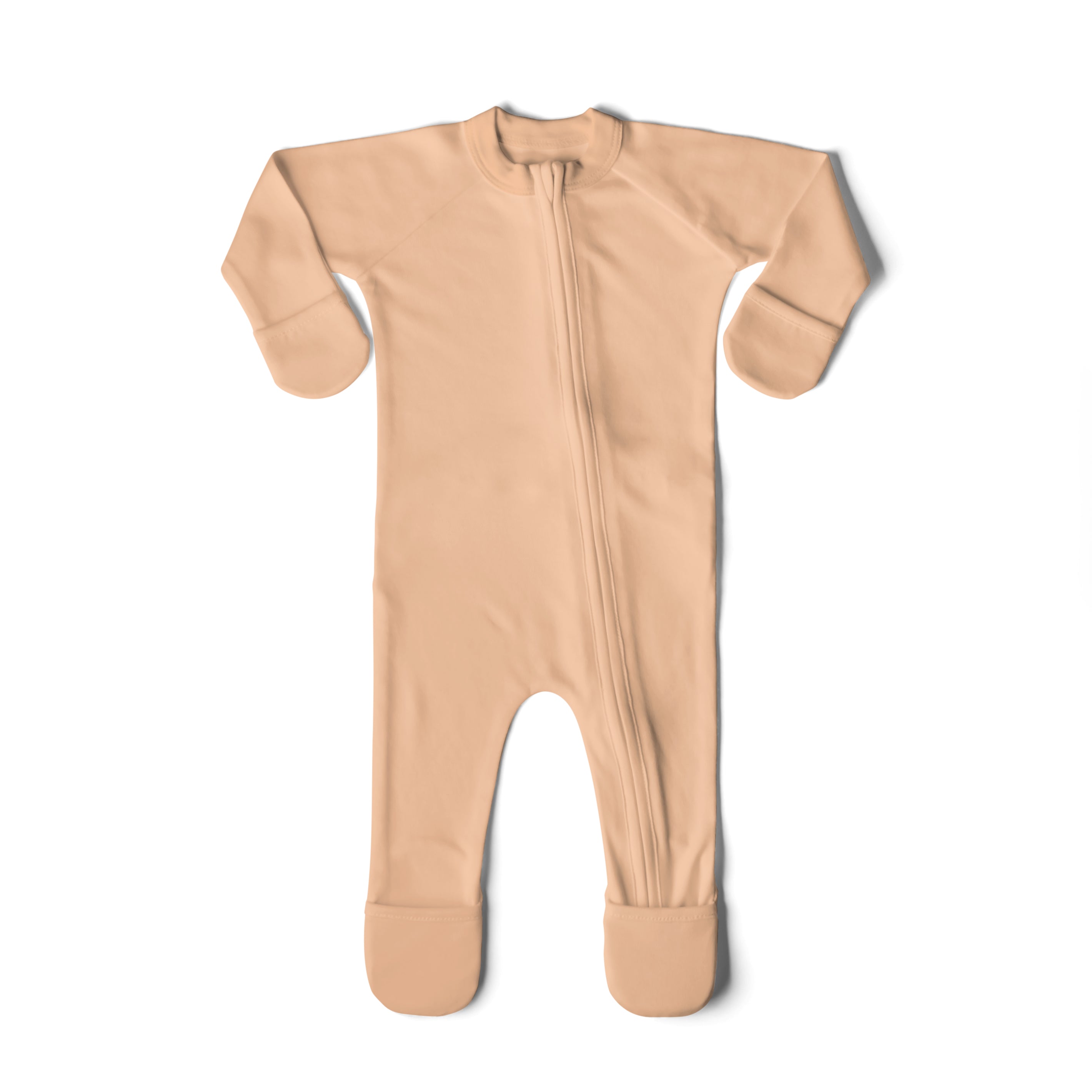 Goumi Kids POPPY Grow With You Baby Footie – bamboo viscose organic cotton blend, 0–6M