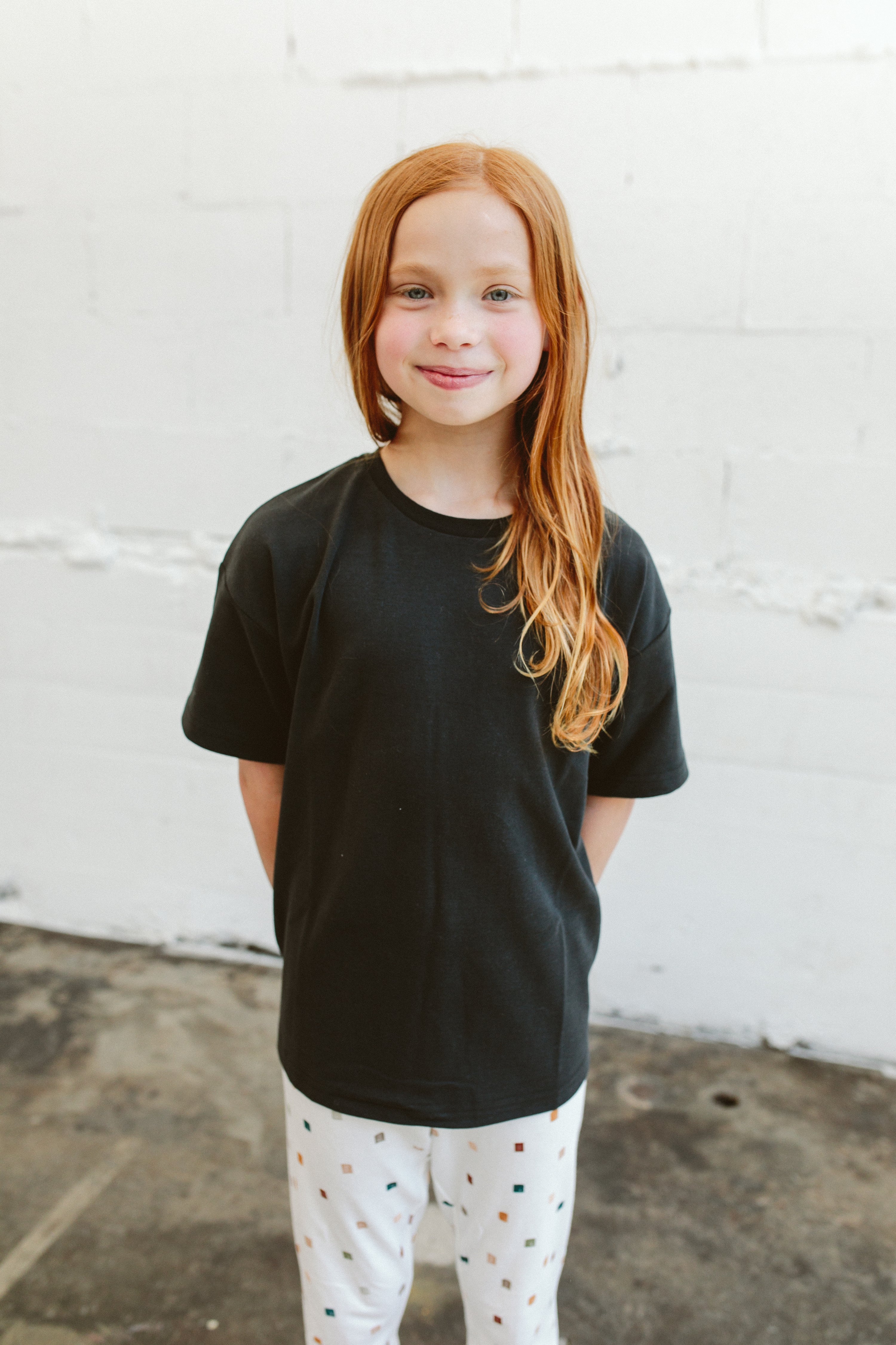Goumi Kids ASPHALT Oversized Tee