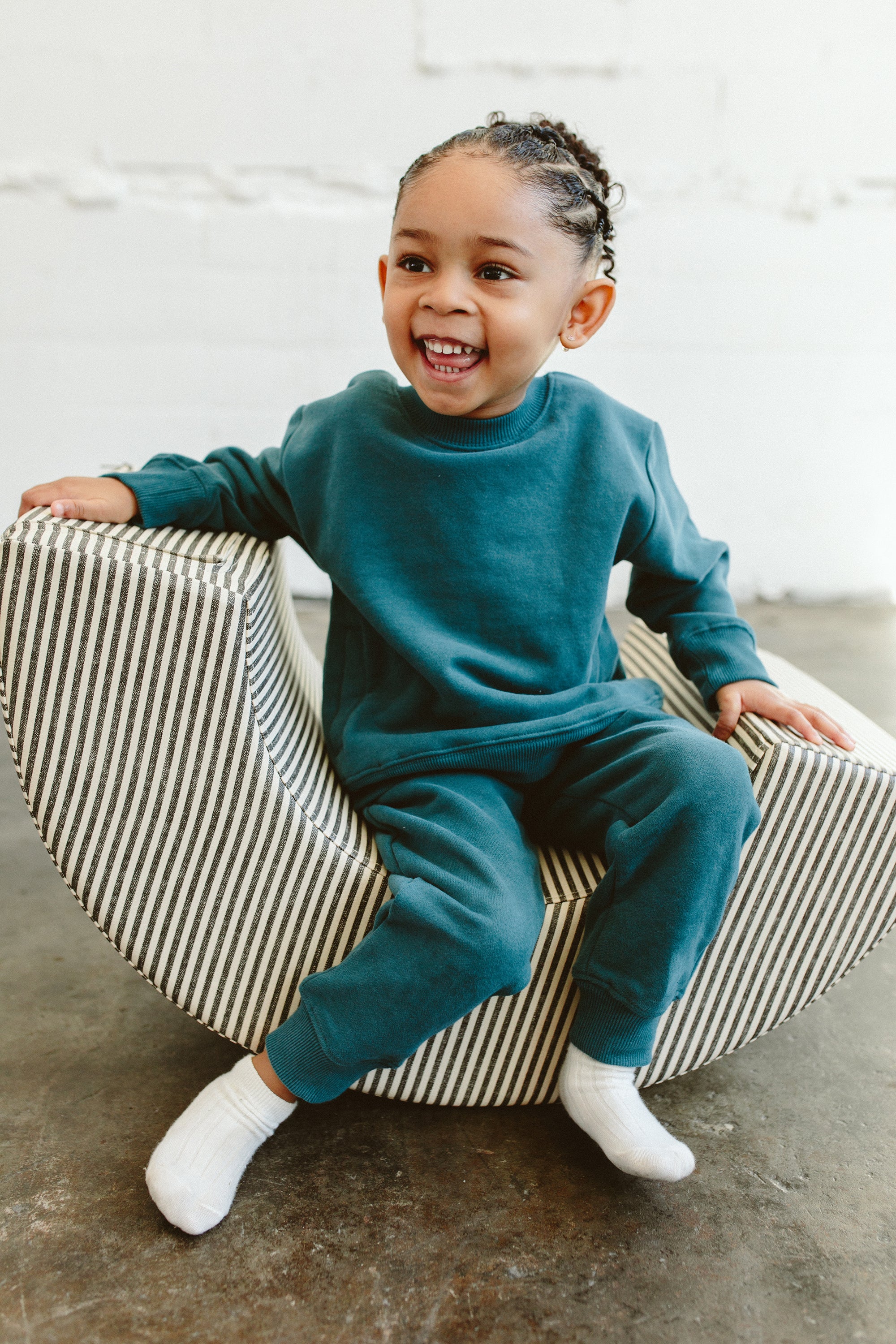 Goumi Kids HUDSON French Terry Sweatsuit Set