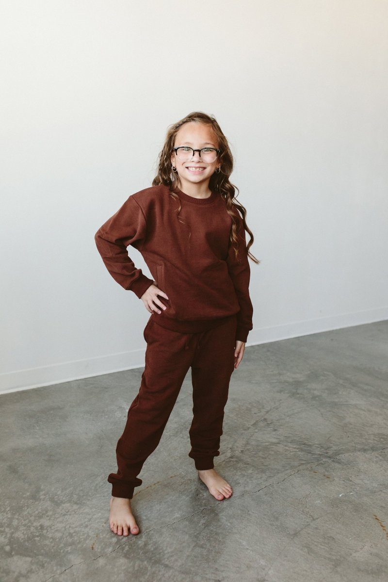 ADULT SWEATSUIT PANT | REDWOOD - goumikids
