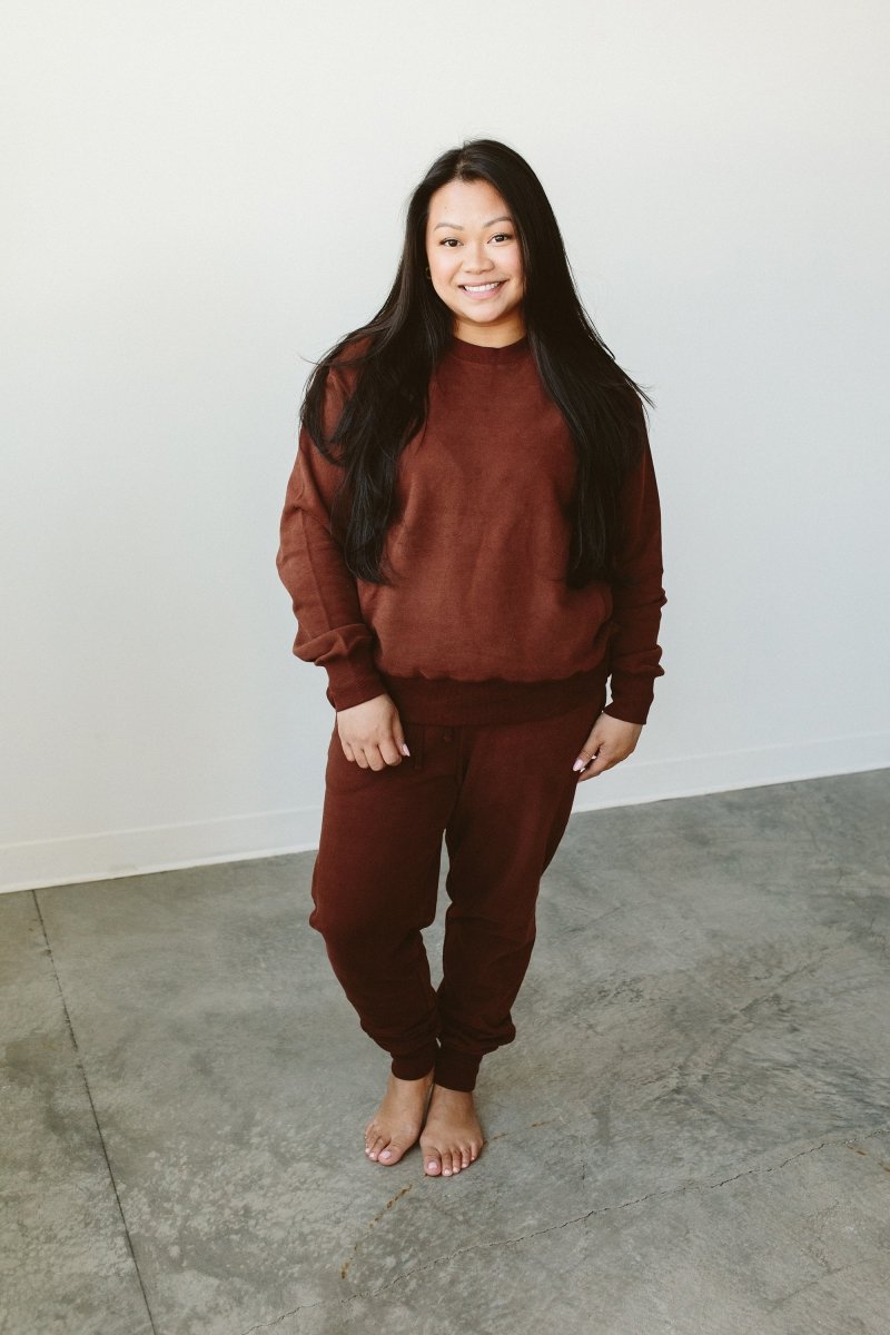 ADULT SWEATSUIT PANT | REDWOOD - goumikids