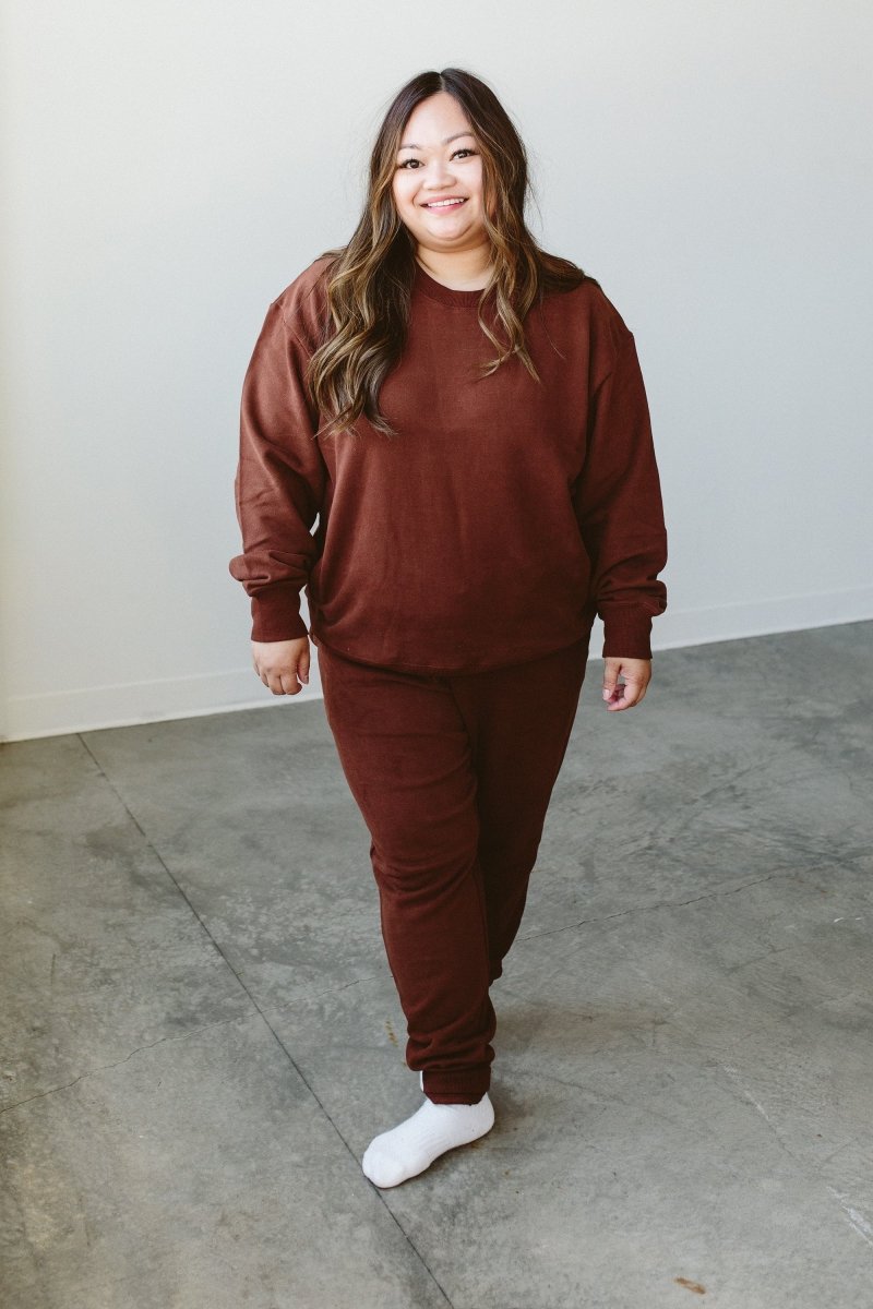 ADULT SWEATSUIT PANT | REDWOOD - goumikids