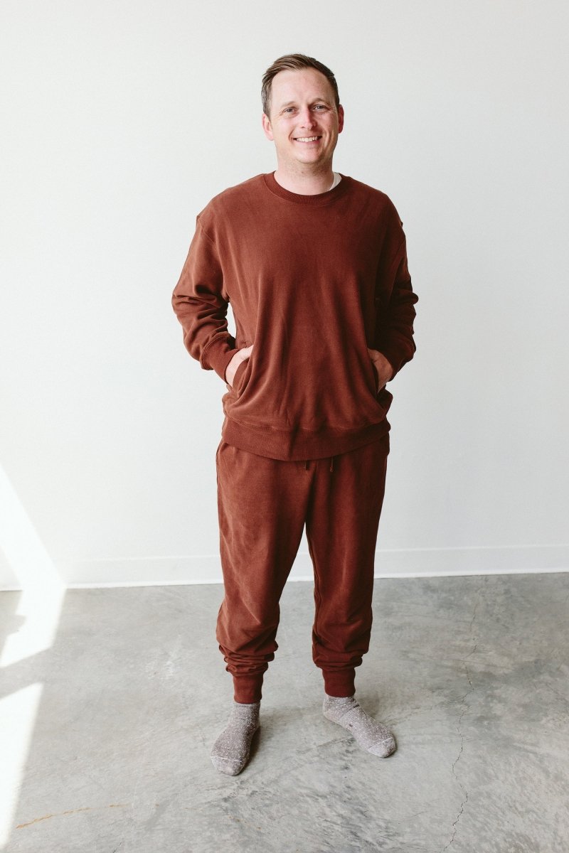 ADULT SWEATSUIT PANT | REDWOOD - goumikids