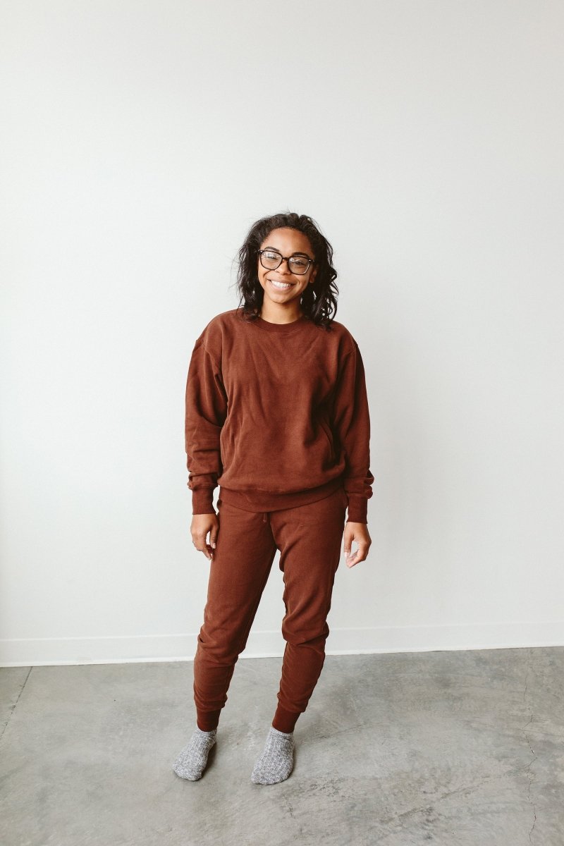 ADULT SWEATSUIT PANT | REDWOOD - goumikids