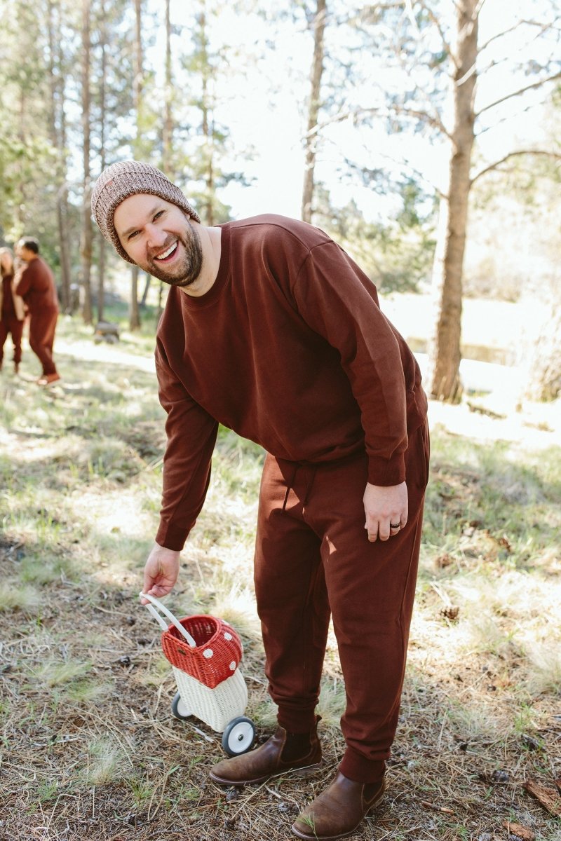 ADULT SWEATSUIT PANT | REDWOOD - goumikids