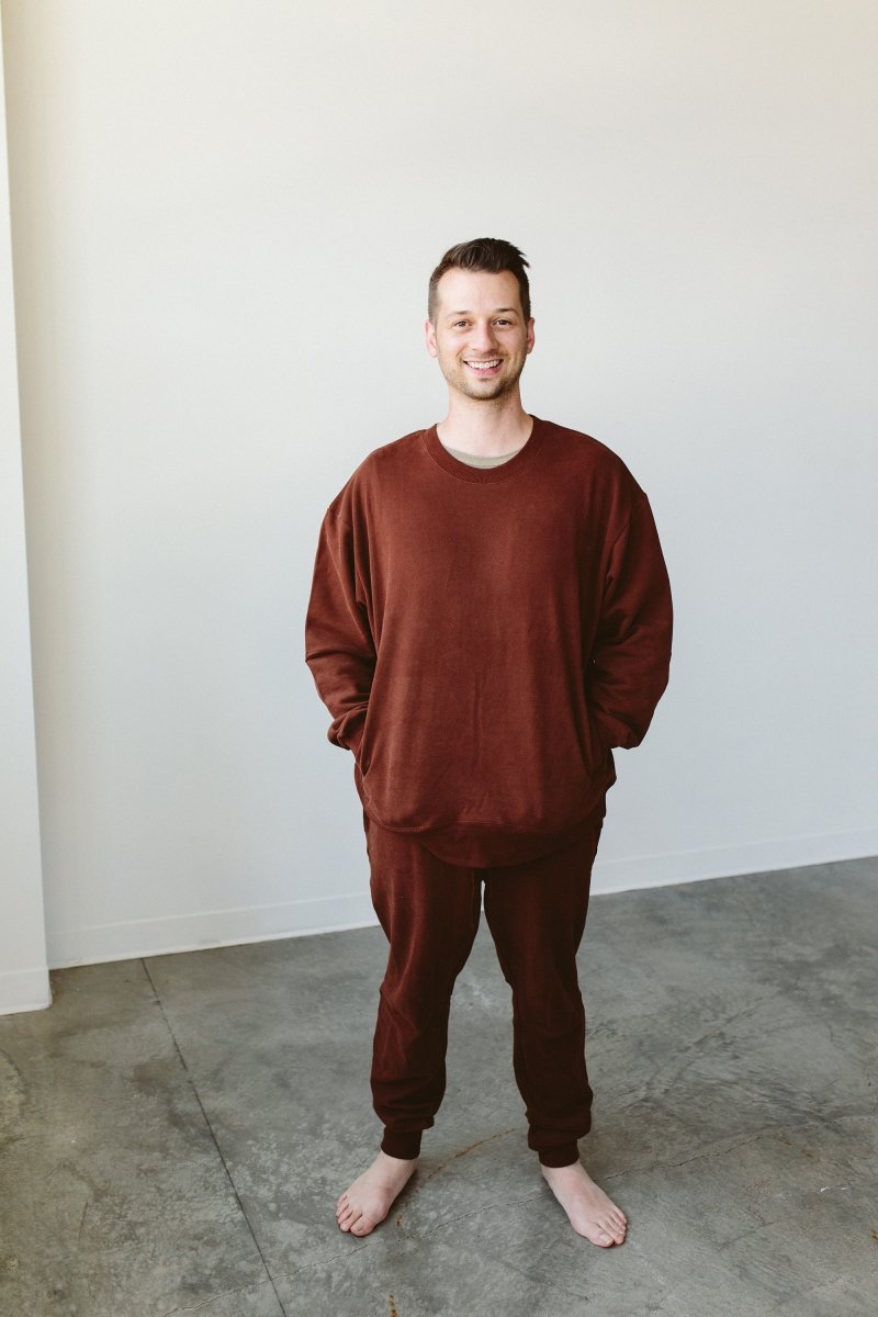 ADULT SWEATSUIT PANT | REDWOOD - goumikids
