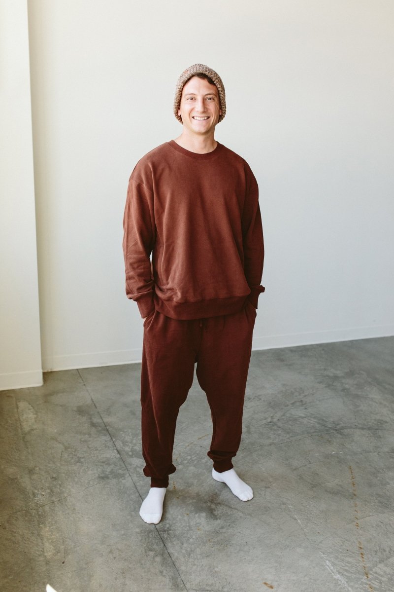 ADULT SWEATSUIT PANT | REDWOOD - goumikids