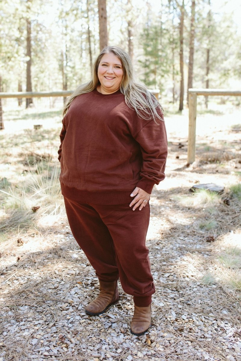 ADULT SWEATSUIT PANT | REDWOOD - goumikids