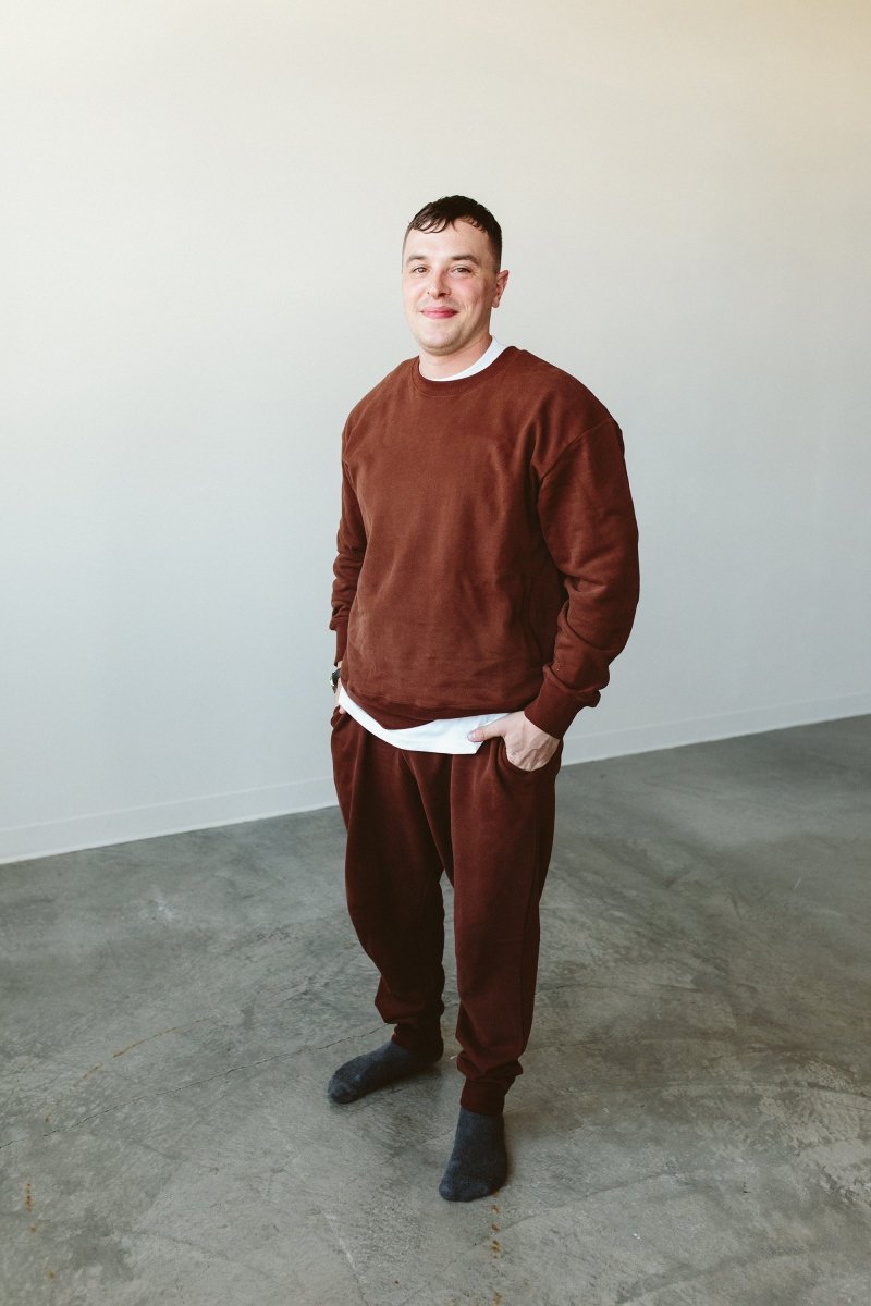 ADULT SWEATSUIT PANT | REDWOOD - goumikids