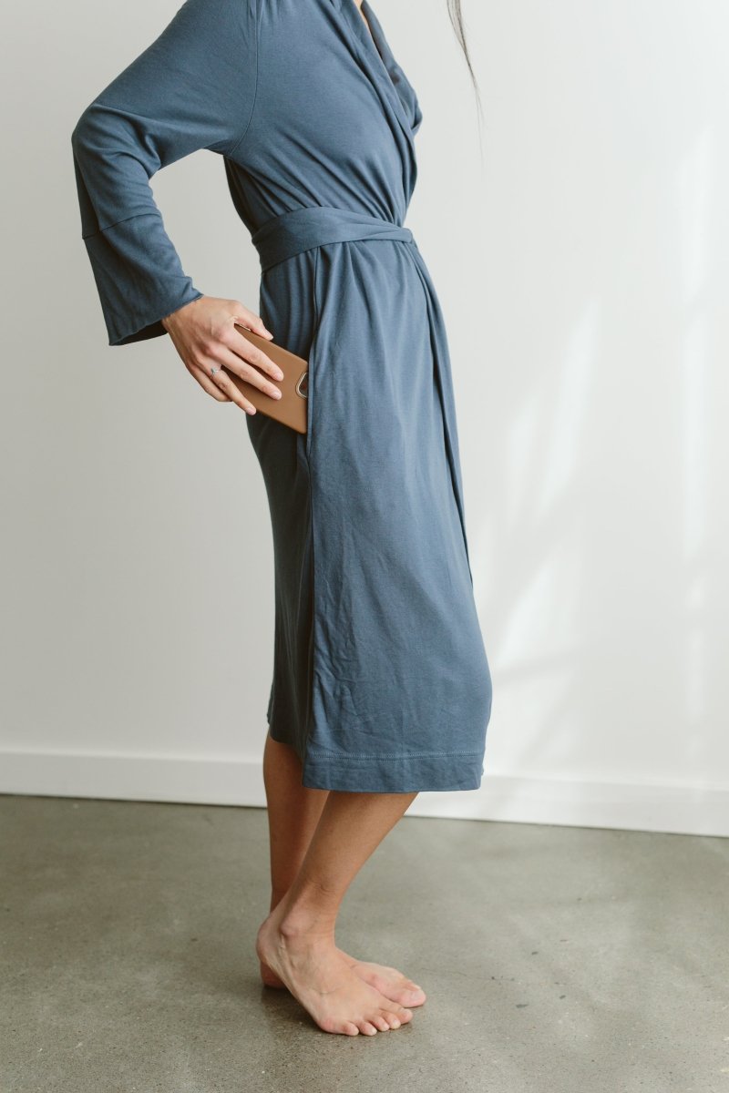 WOMENS ROBE | MIDNIGHT - goumikids