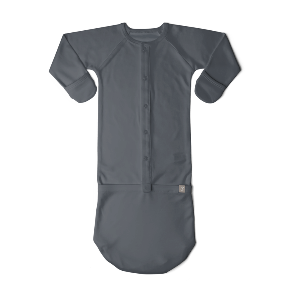 Goumi Kids MIDNIGHT Convertible Sleeper Baby Gown – patented, bamboo viscose organic cotton blend