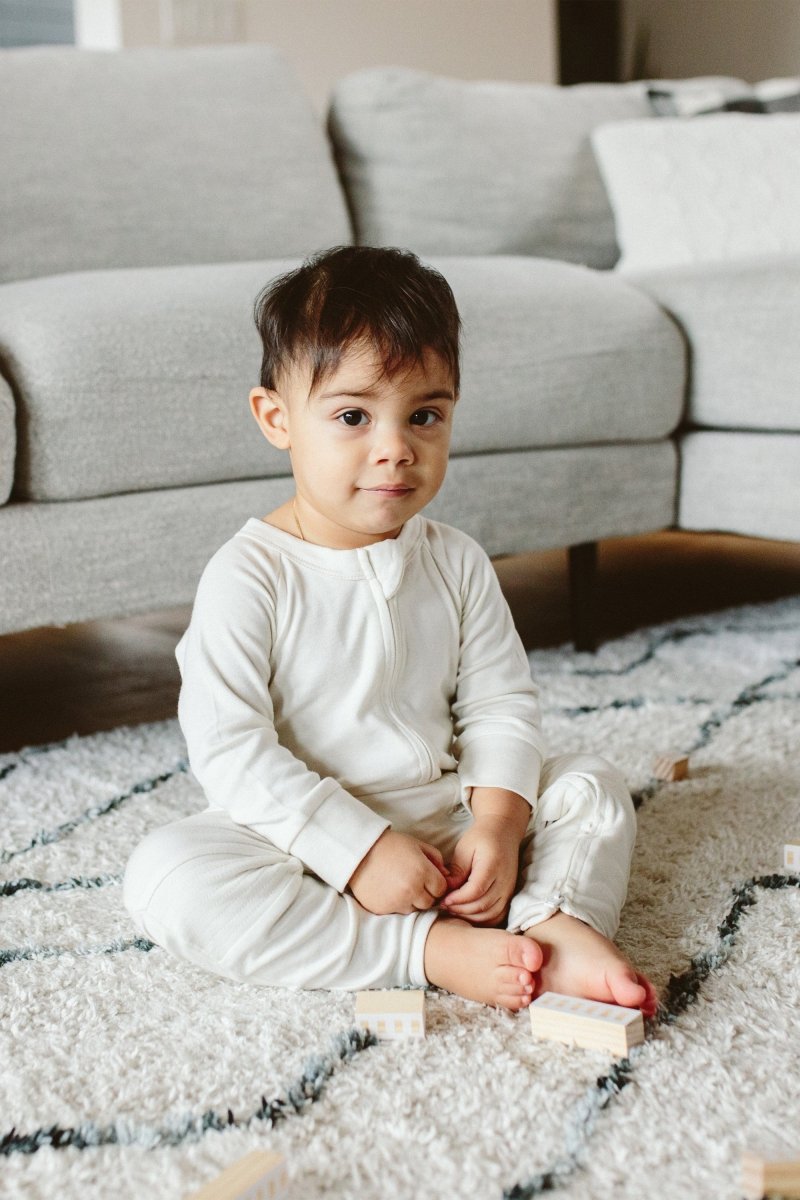 Goumi Kids CLOUD Grow With You Zipper Jumpsuit – bamboo organic cotton – packaging