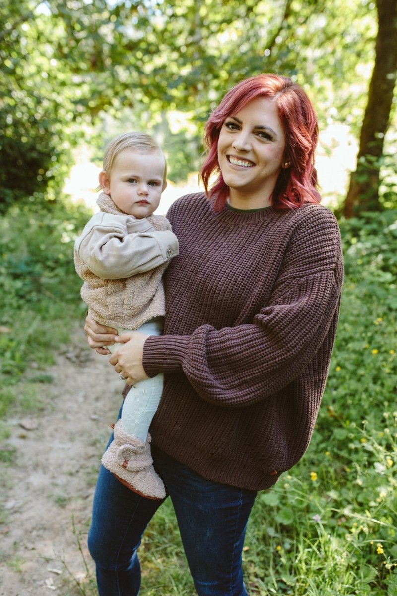 WOMENS CHUNKY KNIT SWEATER | HIDE - goumikids