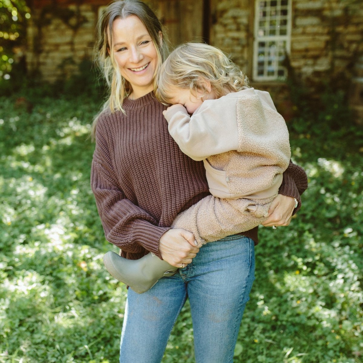 WOMENS CHUNKY KNIT SWEATER | HIDE - goumikids